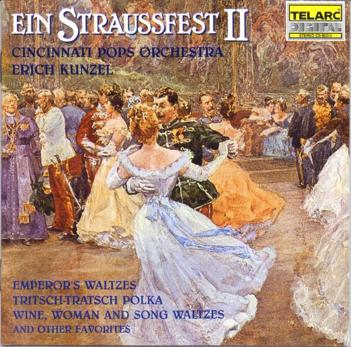 TELARC公司著名发烧碟-《EinStraussfestII(红衫仔2)》|591HiFi